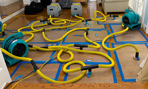 Professional Storm Water Damage Restoration technician working in Crawford, GA